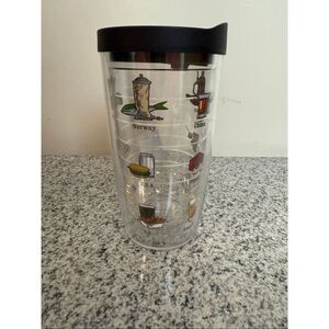 Tervis World Cuisine Illustrated Travel Tumbler 16oz | Insulated Cup with Lid